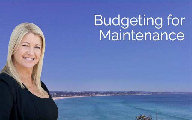 Budgeting For Maintenance
